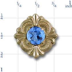 81020 Blue Topaz Bracelet Slide 